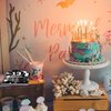 13th Birthday Party Supplies Black Themed 13th Disposable Tableware Decorations Plates Napkins Set for Kids Boys Teenager Favors