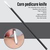 Ergonomic Pedicure Tool,Pedicure cutter Stainless Steel Ergonomic Portable Corn Wart Removal Pedicure cutter for Men Women