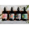 Liquid hand soap green tea and yuzu - 16.9 Fl Oz Organic extra virgin olive oil mix with organic coconut oil with green tea and yuzu flower scent - Liquid apothecary handsoap that is aromatic and nourishing - Made in France