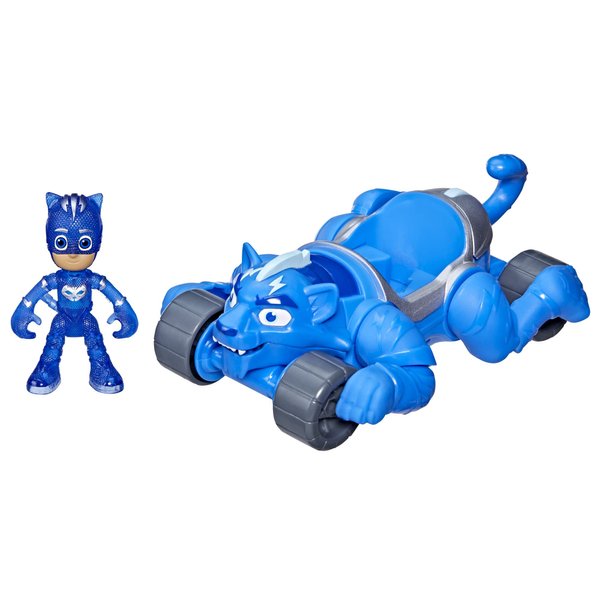 PJ Masks Hasbro Animal Power Catboy Animal Rider Toy Car, with Catboy Action Figure, Deluxe Toy Vehicles, Superhero Toys, Preschool Toys for 3 Year Old Boys and Girls and Up