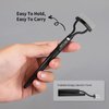 Eyelash Comb Eyebrow Brush DUcare Eyelash Separator Mascara Applicator Eyelash Definer with Comb Cover Arc Designed Cosmetic Brushes Tool Black
