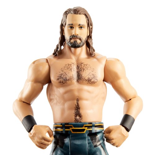 WWE Seth Rollins Basic Series #102 Action Figure in 6-inch Scale with Articulation & Ring Gear