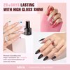 MEFA 56 Pcs Gel Nail Polish Kit with U V Light, 32 Colors All Seasons Soak Off Gel Polish Nail Set with Matte/Glossy Base Top Coat Essential Manicure Tools Nails Art DIY Christmas Gifts for Women