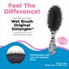 Wet Brush Original Detangler Hair Brush - Supercharged Sand - All Hair Types - Ultra-Soft IntelliFlex Detangler Bristles Glide Through Tangles with Ease - Pain-Free Comb for Men & Women