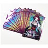 50ct (Akiza Izinski) Holographic Top Loading Trading Card Sleeves for YuGiOh/Japanese Art Anime Printing Card Sleeves Protectors 63x90mm (A10)