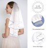 CIEHER Crystal Crown + Bride To Be Sash + Veil Set, Bachelorette Party Bridal Shower Decorations Bride To Be Gifts Wedding Veil Tiara Bachelorette Veil Bridal Shower for Bride Sash Bachelorette Sash