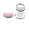zaoalife 2 Pcs Loose Powder Container,3g Reusable Plastic Empty Powder Case Loose Powder Compact Case with Mirror and Net Sifter,Portable Makeup Powder case
