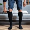 BLUEENJOY Compression Socks for Women & Men (3 pairs) - Best Support for Nurses, Running, Hiking, Recovery & Flight Socks