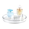 iDesign The Rain Collection Lazy Susan Turntable Organizer, 9" x 9" x 1.5", Clear