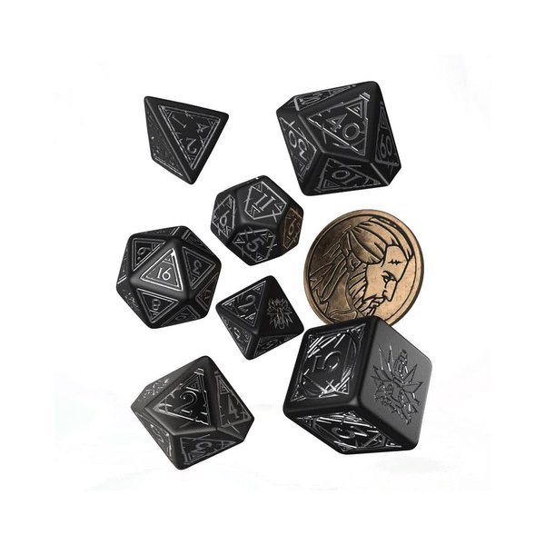Q-Workshop The Witcher Dice Set. Geralt - Silver Sword
