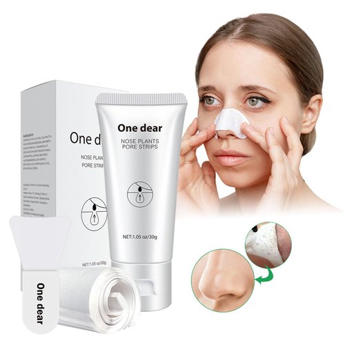 VERONNI Blackhead Remover Mask, 30ML Purifying Peel Off Mask Remover Mask, Facial Mask for Deep Cleansing Blackheads, Dirts, Pores, 1 Bottle (1.05 fl. oz) and a Brush Set