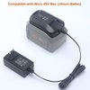 LALAFO WA3747 40V MAX Lithium Ion Battery Charger for Worx WA3580 Battery, Compatible with Worx 40V Cordless Tools WG180 WG280 WG380 WG580 WG776