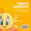 Looney Tunes for Pets Yellow Tweety Bird Ball Body Plush Dog Toy for All Dogs | Squeaky Toy for Dogs Chew Toy | Tweety Bird Character Soft Plush Stuffed Dog Toy