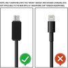 Replacement Micro USB Charging Charger Power Supply Cable Compatible with for Beats by Dr Dre Studio Solo Powerbeats 3 2.0 Wireless Headphone and Pill Speakers (USB-B)