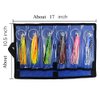 kmucutie Set of 6 pcs 6.5 inch trolling Lure Marlin Tuna Dolphin Shark Big Game deep sea Fishing Lures Included Mesh Bag (6.5 INCH)