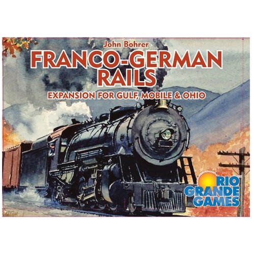 Rio Grande Games Gulf, Mobile & Ohio: Franco-German Rails Expansion - Investment Railway Board Game, Rio Grande Games, for Ages 14+, 3-5 Players, 60 Minute Playing Time