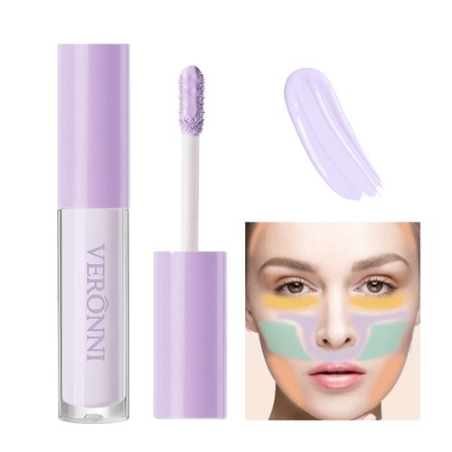 VERONNI Liquid Concealer Makeup,Mutil-Use Full Coverage Concealer and Color Corrector for Acne Dark Spots Blemishes and Under Dark Circles,Waterproof Long Lasting (LC-05)