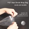 Feelers 10" x 14" Shrink Wrap Bags 200Pcs, POF Heat Shrink Wrap for Shampoo, Gift Baskets, DIY Projects
