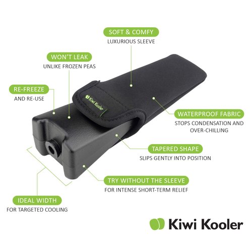 Kiwi Kooler Ice Pack for Sauna, Vasectomy, Varicocele, Pain Relief - Made for a Man - Designed in Canada