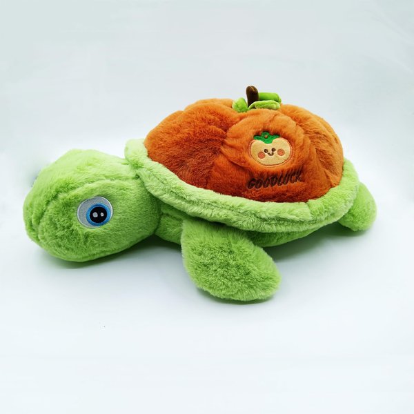 HOKESS 17.7" Green Plush Cute Turtle Stuffed Animals,Soft Sea Turtle Plush Toy,Big Tortoise Plushies Pillow Gifts for Children Friend Birthday Christmas Mother's Day