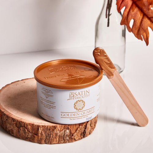 Satin Smooth Golden Quartz Hair Removal Wax 14oz.
