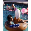 Coconut Outdoor Patriotic Bald Eagle Pool Float – Inflatable Pool Ring – Durable Long Lasting Lounge Tube and Water Toy – Fun Decoration for Parties, Events – Ages 8+ Years