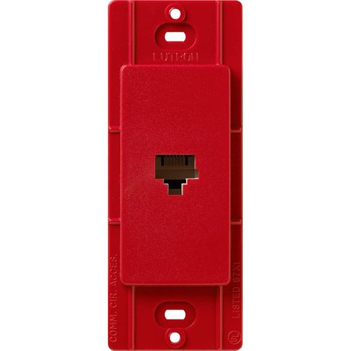 Lutron SC-PJ-HT Satin Colors Phone Jack, Hot
