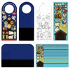 Qpout 24 Pack Make a Nativity Scene Stickers DIY Jesus Christmas Doorknob Hangers Decorations Religious Christmas Crafts for Kids Bible Church Education Happy Birthday Jesus Stickers