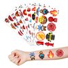 100 PCS Firetruck Fire Truck Firefighter Fireman Temporary Tattoos Themed Birthday Party Decorations Supplies Favors Decor Firehouse Stickers Cute Gifts for Games Boys Girls School Rewards Carnival
