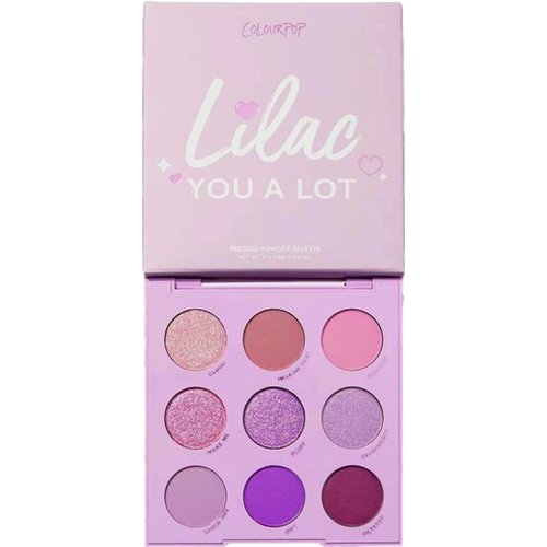 Colourpop "Lilac You A Lot" Shadow Palette - 9 Pan Eyeshadow Palette Full Size, No Box