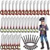 Libima 54 Pcs Inflatable Pirate Party Swords Retractable Telescope Favors Halloween Cosplay Set Include 36 Pirates Sword 18 Retractable Pirate Theme Party Telescopes for Pirate Party Favors