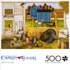 Buffalo Games - Charles Wysocki - Turkey in The Straw - 500 Piece Jigsaw Puzzle for Adults Challenging Puzzle Perfect for Game Nights - Finished Puzzle Size is 21.25 x 15.00