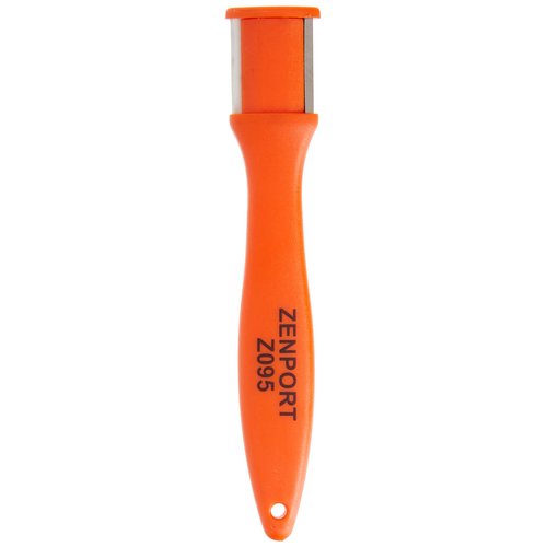 Zenport Z095 Tungsten Carbide Sharpener for Pruners and Knives,Orange