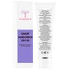 NOVA DERM INSTITUTE Smart Sunscreen SPF 50 Sheer Sunscreen for face Zinc oxide Daily UV Facial Sunscreen Face Moisturizer with SPF Broad Spectrum Sunblock Anti-aging Skin Care for Healthy Glow