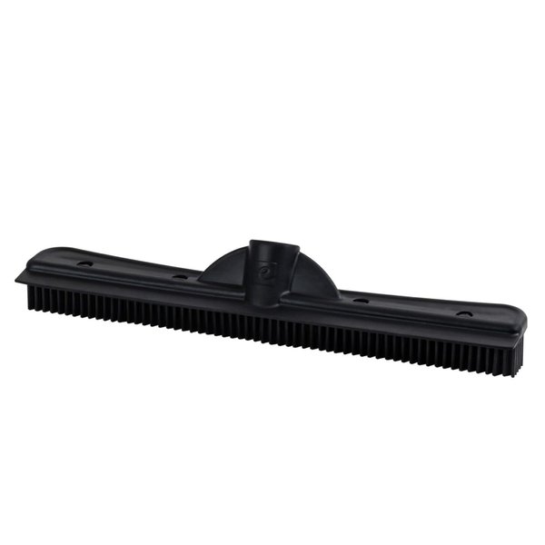 FURemover Original Indoor Pet Hair Remover Rubber Broom with Carpet Rake and Squeegee, Replacement Head Only