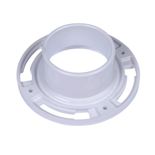Oatey 3 in. or 4 in. PVC Closet Flange with Plastic Ring without Test Cap