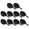 SEWACC 10pcs Miniatures Frying Pans Plastic Miniature Skillet Simulation Cooking Pan Models Mini Dollhouse Kitchen Cookware Dollhouse Accessories