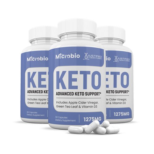 (3 Pack) Microbio Keto ACV Pills 1275MG Keto Support Blend Capsule Alternative to Keto ACV Gummies Formulated with Apple Cider Vinegar Extra Virgin Olive Oil Powder Green Tea Leaf 180 Capsules