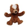 KONG Plush Teddy Bear Dog Toy X-Small - 3.5" - Pack of 4
