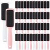 30 Pcs Foot File Dead Skin Foot Scrubber Remover Pedicure Double Sided Callus Heel Foot Scraper Professional Foot Exfoliator Feet Rasp for Smoothing Hard Rough Skin Kit, Pink, White, 7.87 x 1.77 Inch