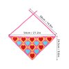HAIMEIKANG Crochet Bandanas for Women - 2 PCs Heart Hair Bandana Headbands for Women Fashion Hair Scarf Kerchief Head Wraps