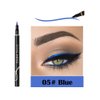 DNM Cat Eye Makeup Waterproof Neon Colorful Liquid Eyeliner Pen Make Up Comestics Long-lasting Black Eye Liner Pencil Makeup Tools (blue)