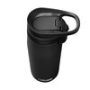 CamelBak Forge Flow Coffee & Travel Mug, Insulated Stainless Steel - Non-Slip Silicon Base - Easy One-Handed Operation - 20oz, Black
