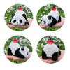 CoPlanaire Flower Panda Mini Building Blocks, 983 PCS Micro Animal Building Toy Bricks for Girls Boys and Adults