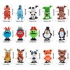 EEOCWF 15pcs Wind Up Toys for Kids, Assorted Animals Walking Jumping Clockwork Toys, Classroom Gifts Kids Birthday Party Favors Goody Bag Filler for Easter