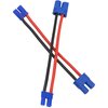 2Pairs ShareGoo EC2 to EC3 Plug Male Female Adapter with 10CM 16AWG Cable Wire for RC FPV Drone Car Lipo NiMH Battery Charger ESC