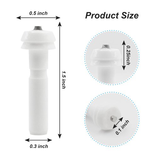 (4 Pack) Gas Range Oven Spark Electrode Igniter Replacement for GE WB13K10014 AP3779012 1085568 Spark Igniter for Gas Range Stove