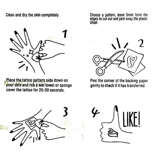 PP TATTOO 1 Sheet Religion Christian Cross Jesus symbol Temporary Tattoo Stickers Waterproof Body Arm Tattoo Sticker for Men Women Make up Fake Tattoo Removable