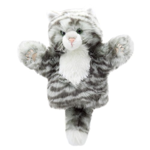 The Puppet Company CarPets Tabby Cat Hand Puppet, 10 inches
