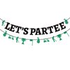 Golf Birthday Banner: Let's Partee Golf Themed Party Decorations Supplies for Golf Happy Birthday Party Adults Kids Baby Shower Hanging Swril Decor